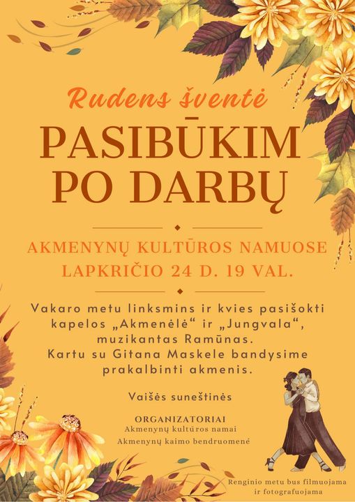 Rudens šventė PASIBŪKIM PO DARBŲ