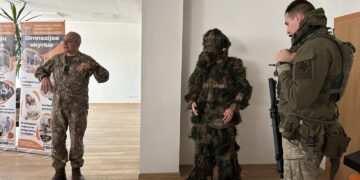 105 pėstininkų kuopos atstovų vizitas