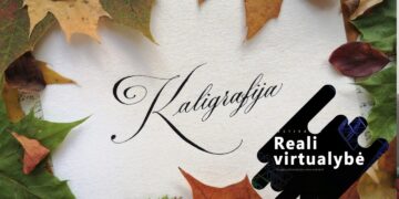 Kaligrafijos edukacinis užsiėmimas jaunimui ir suaugusiems