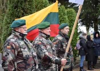 Alvite paminėta Lietuvos kariuomenės diena