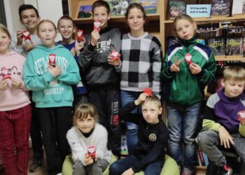 Slaptingoji šiaurė Gudelių bibliotekoje