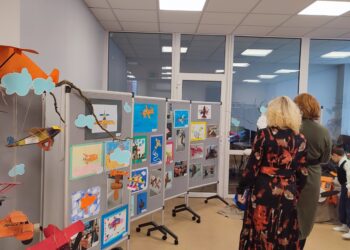 „Draugystės bibliotekoje atidaryta paroda, skirta paminėti Stepono Dariaus ir Stasio Girėno skrydžio per Atlantą 90-metį