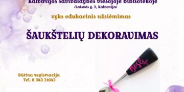 Edukacinis užsiėmimas „Šaukštelių dekoravimas“