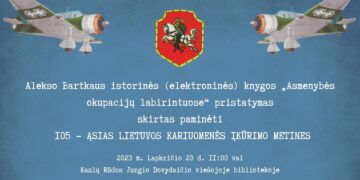 Istorinės knygos „Asmenybės okupacijų labirintuose“ pristatymas