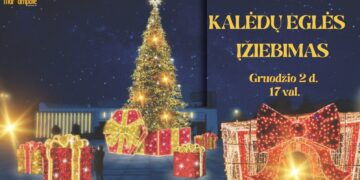 Kalėdinės eglės įžiebimo šventė