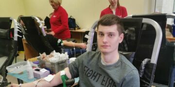 Kalvarijoje vyko kraujo donorystės akcija