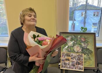 Kazlų Rūdos Jurgio Dovydaičio bibliotekoje - ilgametės darbuotojos išlydėtuvės