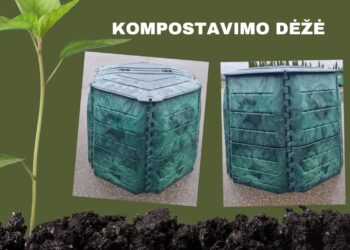 Kompostavimo dėžės bus dalinamos gyventojams