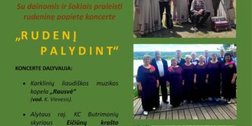 Koncertas „Rudenį palydint“