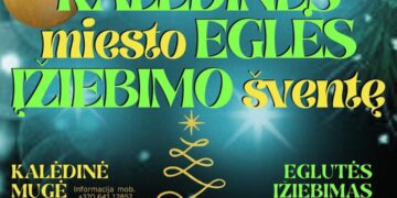 Kybartų miesto Kalėdų eglės įžiebimo šventė