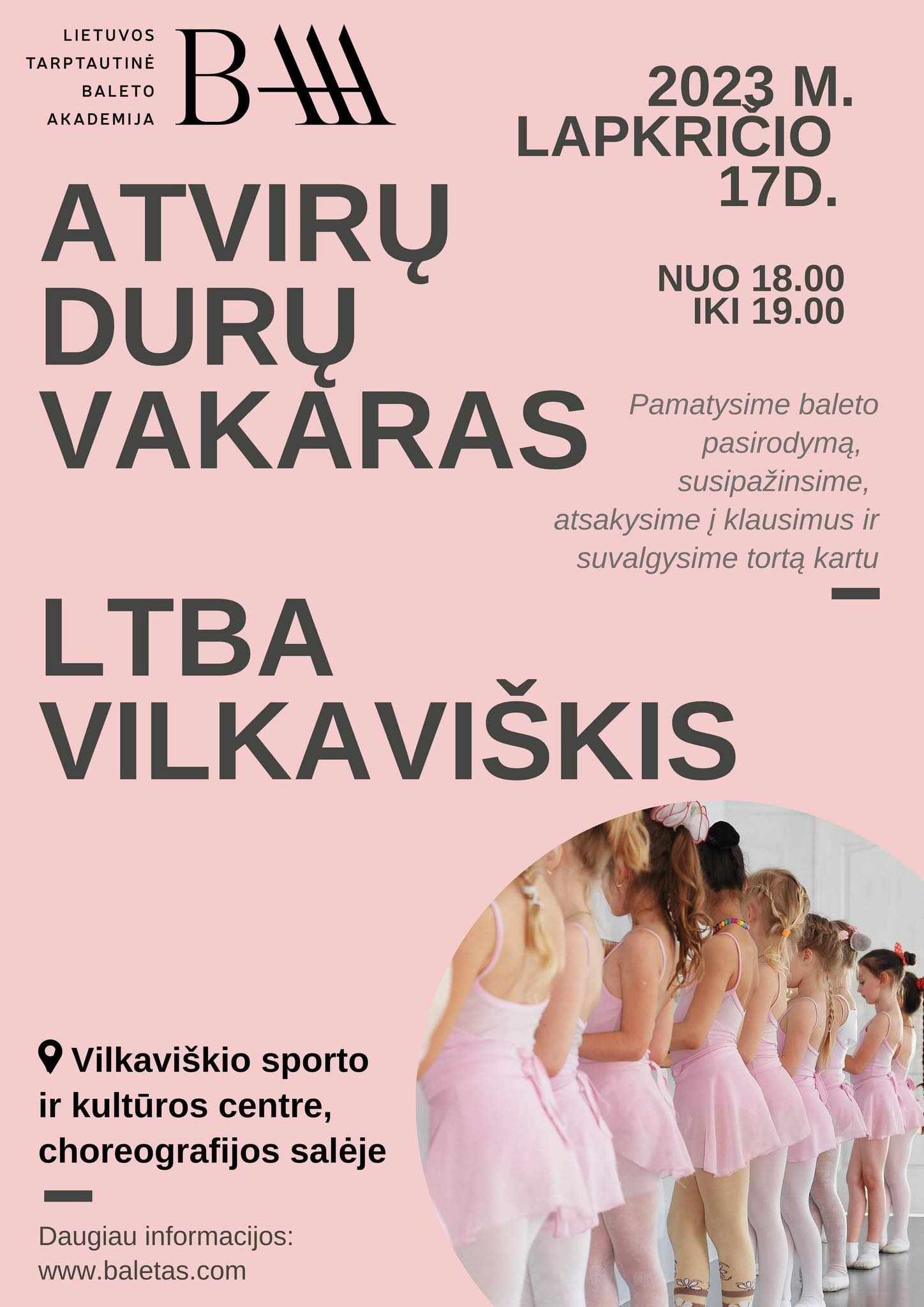 LTBA atvirų durų vakaras