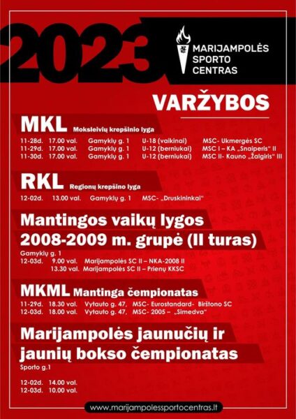 MSC varžybos