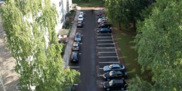 Marijampolėje – jau 39 atnaujintos automobilių stovėjimo aikštelės prie daugiabučių namų