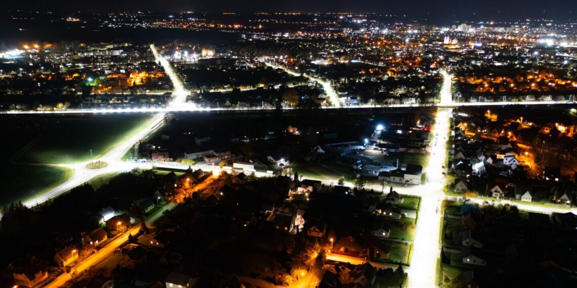 Marijampolės gatves nušvietė 1700 naujų šviestuvų