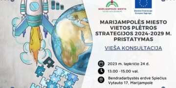 Marijampolės miesto vietos plėtros strategijos 2024 - 2029 m. rengimas. Idėjų aptarimas, konsultacija
