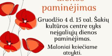 Neįgaliųjų dienos paminėjimas