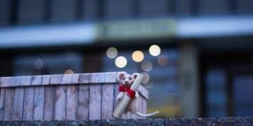 Kalėdų Senelio pagalbininkas Peliukas Girius