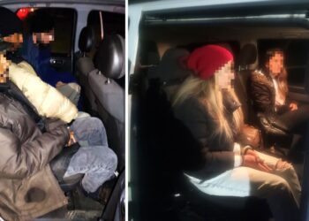 Per dvi dienas pasieniečiams įkliuvo latvė ir estas, iš Latvijos gabenę aštuonis „prieglobsčio prašytojus“