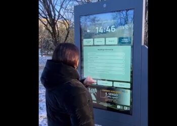 Poezijos parke - interaktyvus terminalas