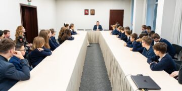 R. Stankevičiaus progimnazijos septintokai susipažino su savivalda