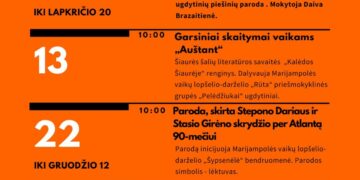 Renginiai Draugystės bibliotekoje. Lapkritis 2023