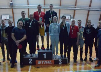 Stalo teniso turnyrą laimėjo Saulius Krinickas