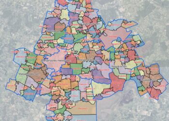 Susipažinimui pateikiamas naujas gyvenamųjų vietovių ribų žemėlapis