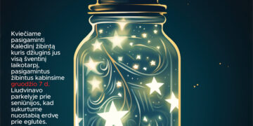 Kalėdinio žibinto gamybos edukacija | Liudvinavas