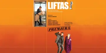 Daugiaaukštė absurdo komedija „Liftas į dangų“ (rež. Saulius Bareikis)
