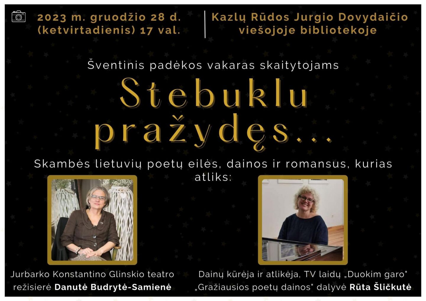 Šventinis padėkos vakaras „Stebuklu pražydęs“