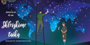 Betliejaus taikos ugnies pasitikimas Marijampolėje