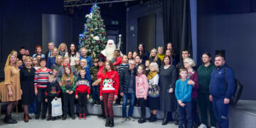 Globėjai ir jų globojami vaikai dalyvavo tradiciniame kalėdiniame renginyje