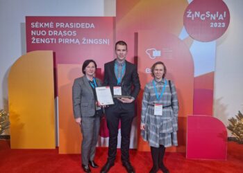 Įvertinimas mokytojui