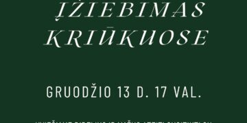 Kalėdinės eglutės įžiebimas Kriūkuose