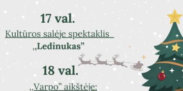 Kudirkos Naumiesčio eglutės įžiebimas