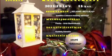 Liubavo Kalėdų eglutės įžiebimas