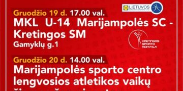 MSC renginiai gruodžio pabaigoje