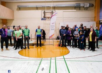 Marijampolės krašto žmonių su negalia sporto klubas „Siekis“ surengė Kalėdinį sporto turnyrą