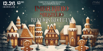 Marijampolės vaikų kolektyvų kalėdinis koncertas „Imbierinio miestelio kepėjos receptai“
