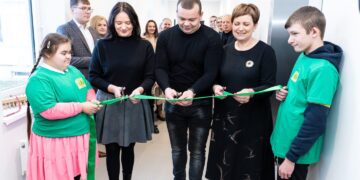 Pristatyti pokyčiai „Žiburėlio“ mokykloje-daugiafunkciniame centre