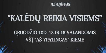 Renginys „Kalėdų reikia visiems“