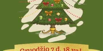 SUDARGO KALĖDŲ EGLĖS ĮŽIEBIMO ŠVENTĖ