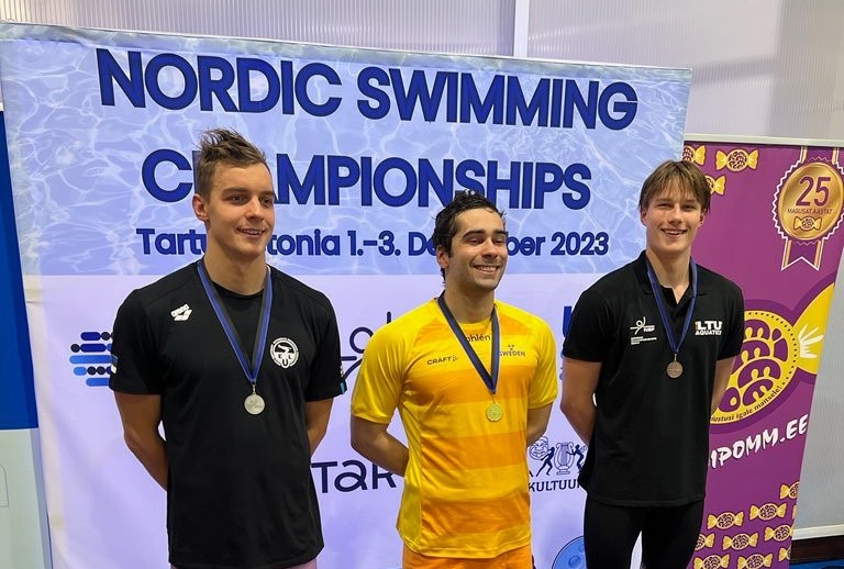 Šiaurės Europos (NORDIC) plaukimo čempionate - marijampoliečio bronza