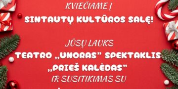 Sintautų teatro „Unoras“ spektaklis „Prieš Kalėdas“
