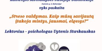 Streso valdymo paskaita