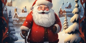 Susitikimas su Kalėdų seneliu Baraginėje