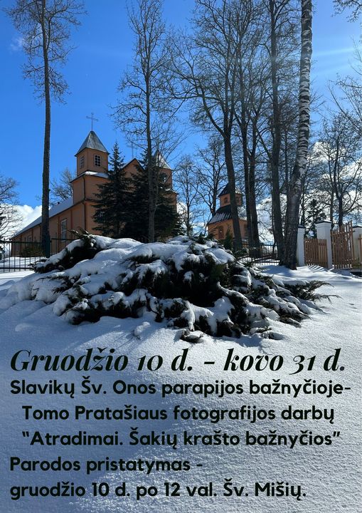 Tomo Pratašiaus fotografijos darbų paroda