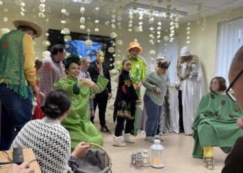 Vilkaviškio socialinės pagalbos centro Neįgalaus jaunimo dienos užimtumo padalinyje - Kalėdinė popietė