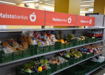 Vilkaviškyje atidaryta „Maisto banko“ atiduotuvė