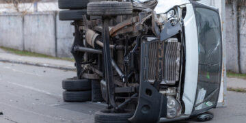 Netoli Marijampolės - vilkiko avarija